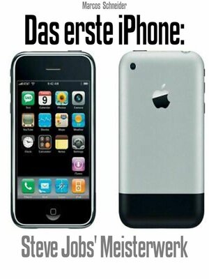 cover image of Das erste iPhone -